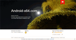 Desktop Screenshot of android-x64.com